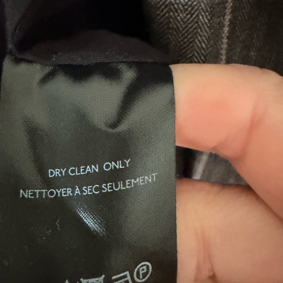 Free People Charlotte Oversized Blazer in Charcoal Combo, Sz M - Picture 5 of 7